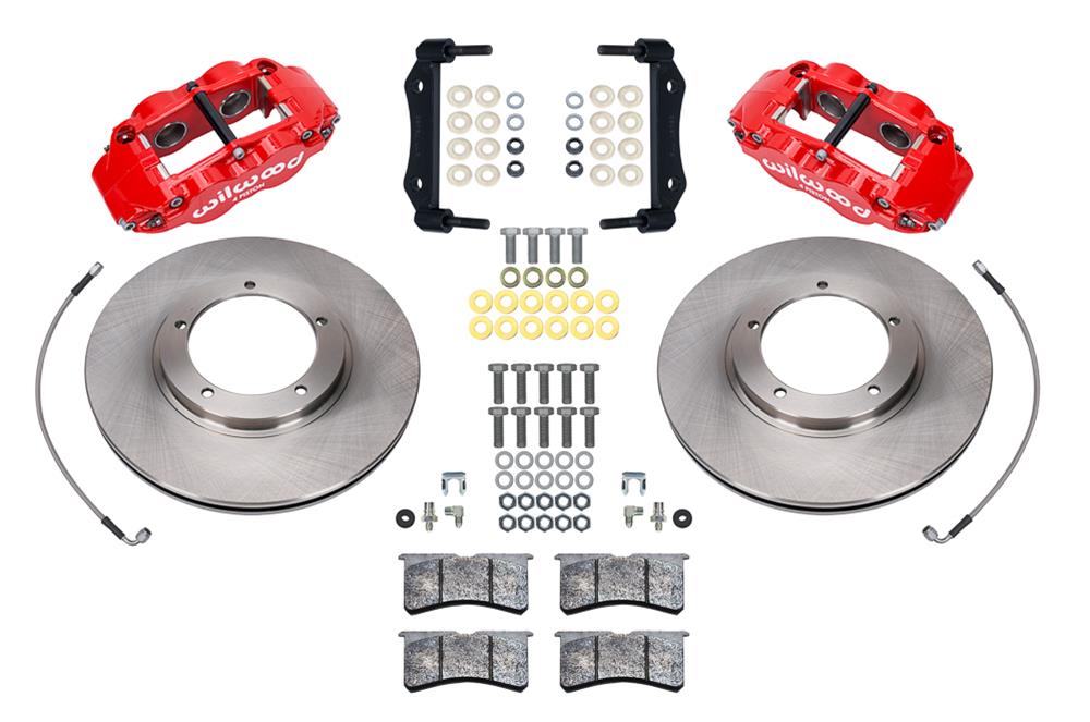Wilwood Forged Narrow Superlite 4R Big Brake Front Brake Kits 140-16679-R