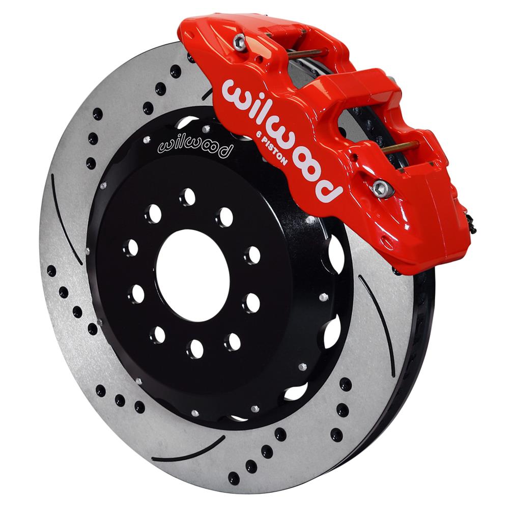 Wilwood AERO6 Big Brake Front Brake Kits 140-16780-DR