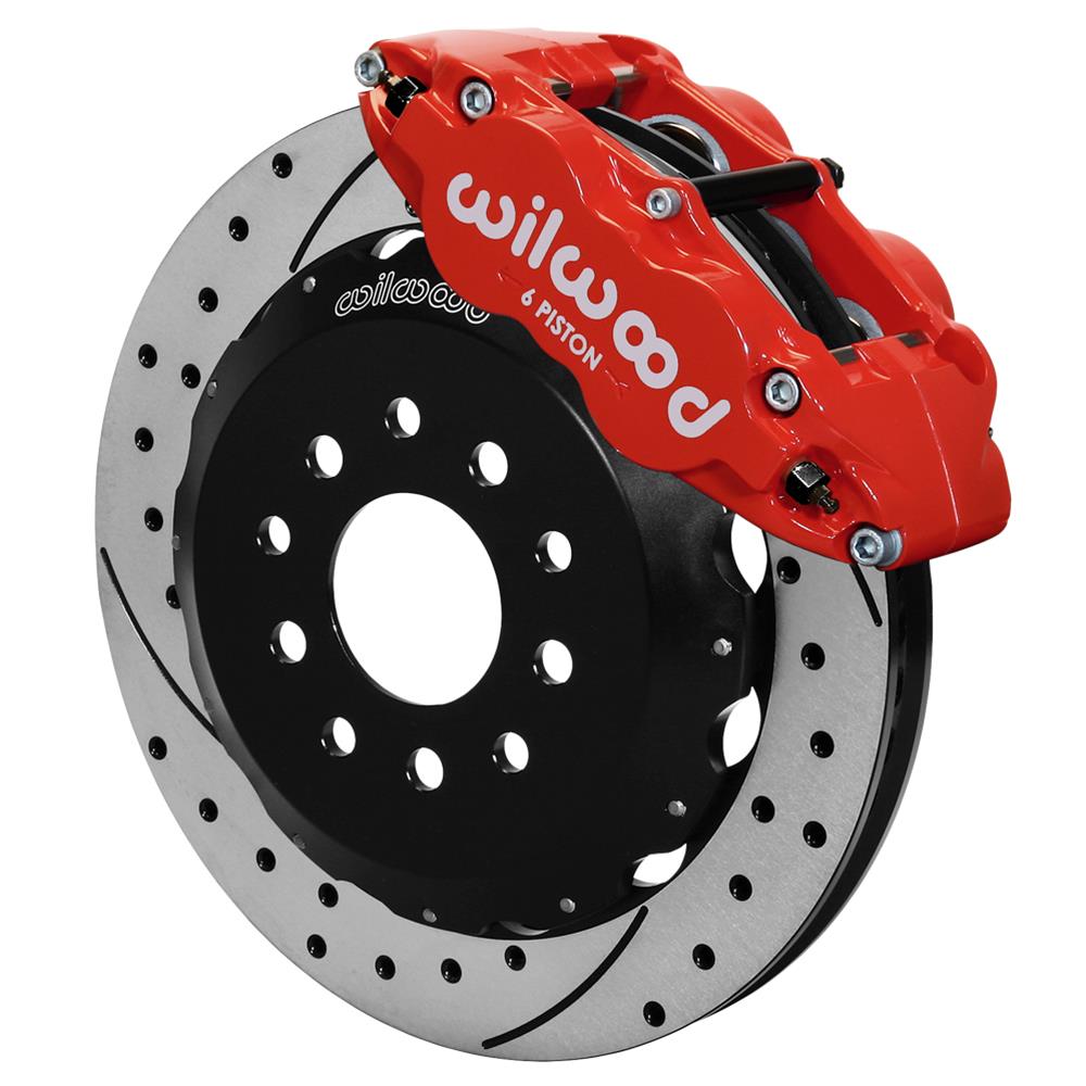 Wilwood Forged Narrow Superlite 6R Big Brake Front Brake Kits 140-16781-DR