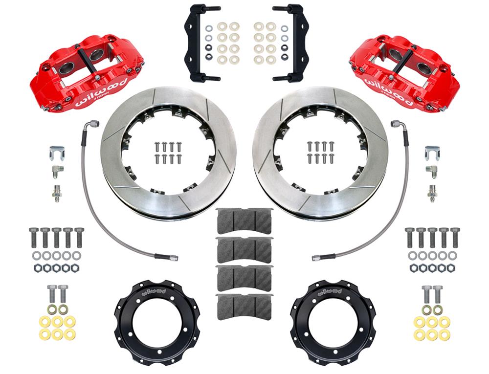 Wilwood Forged Narrow Superlite 4R Big Brake Front Brake Kits 140-16937-R
