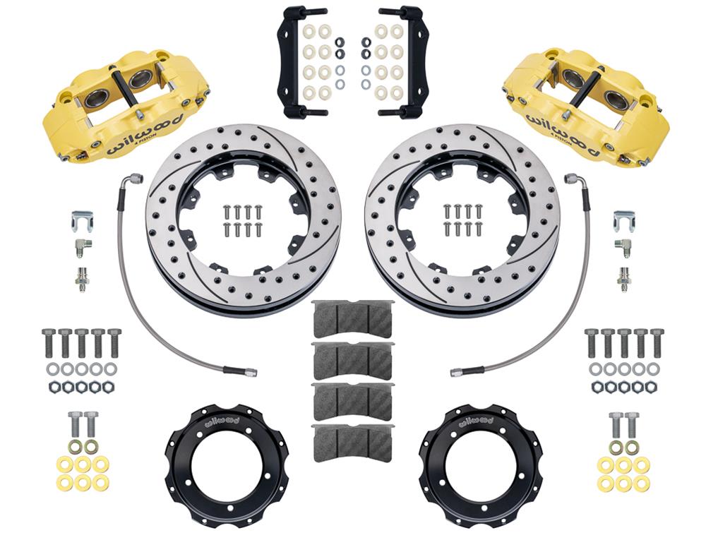 Wilwood Forged Narrow Superlite 4R Big Brake Front Brake Kits 140-16947-DY