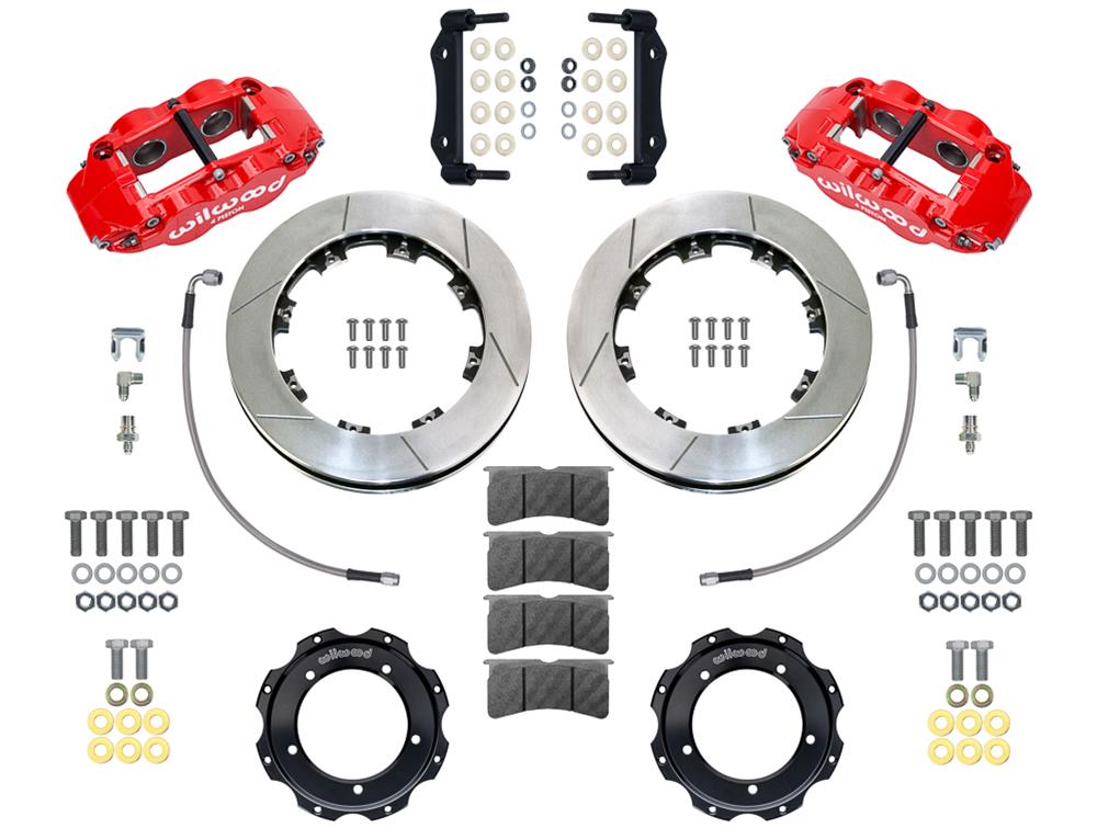 Wilwood Forged Narrow Superlite 4R Big Brake Front Brake Kits 140-16947-R