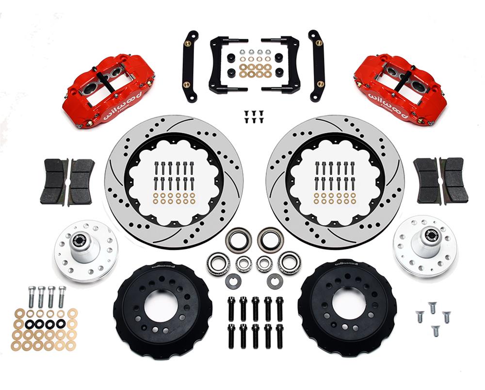 Wilwood Forged Narrow Superlite 6R Big Brake Front Brake Kits 140-17089-DR