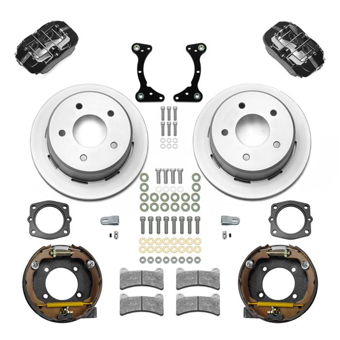 Wilwood Forged Dynalite Rear Drum-to-Disc Brake Kits 140-17541