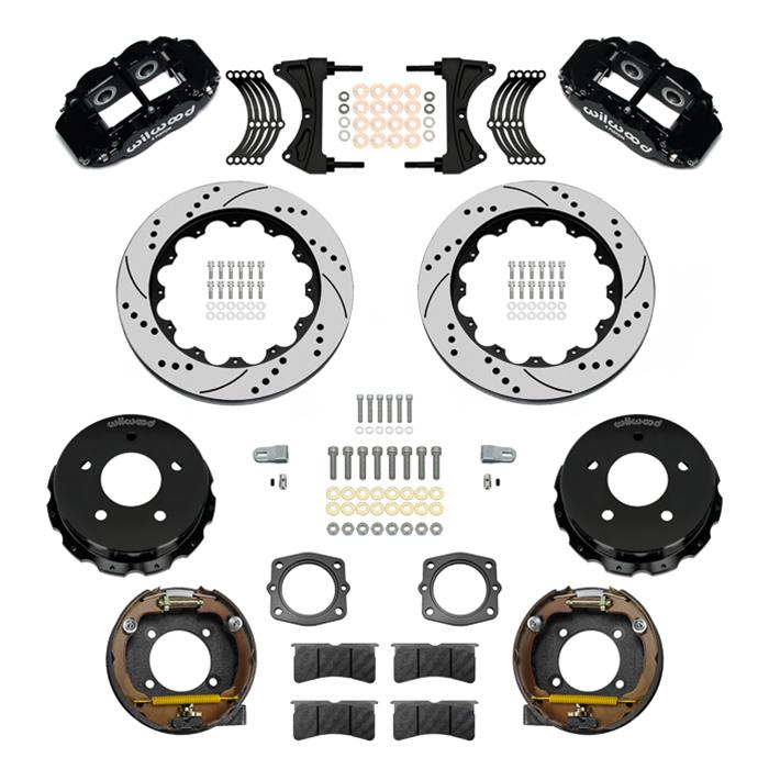 Wilwood Superlite 4R Rear Drum-to-Disc Brake Kits 140-17542-D