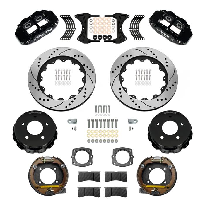 Wilwood Superlite 4R Rear Drum-to-Disc Brake Kits 140-17543-D