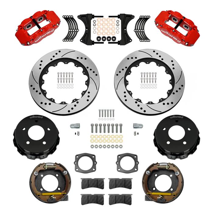 Wilwood Superlite 4R Rear Drum-to-Disc Brake Kits 140-17543-DR