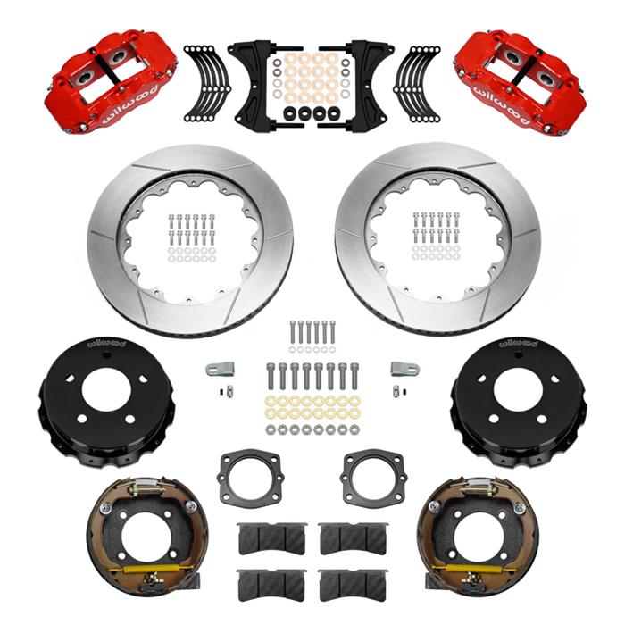Wilwood Superlite 4R Rear Drum-to-Disc Brake Kits 140-17543-R