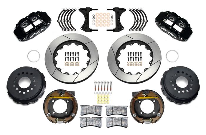 Wilwood Forged Narrow Superlite 4R Big Brake Rear Brake Kits 140-17658