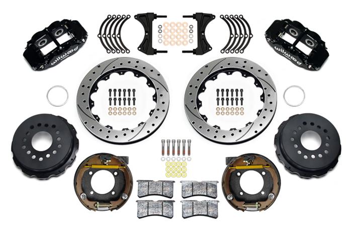 Wilwood Forged Narrow Superlite 4R Big Brake Rear Brake Kits 140-17659-D