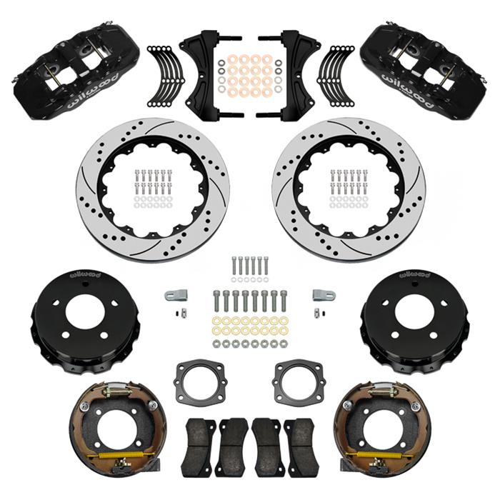 Wilwood AERO4 Big Brake Rear Parking Brake Kits 140-17673-D