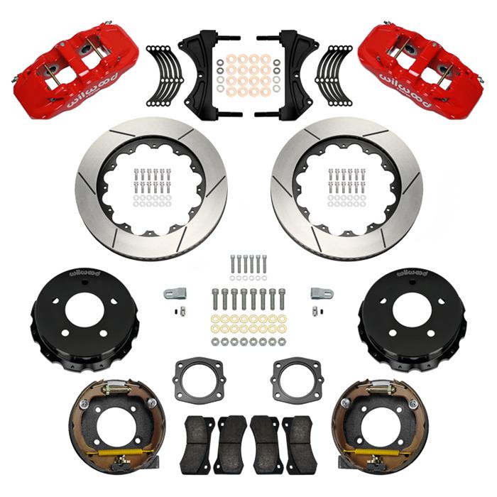Wilwood AERO4 Big Brake Rear Parking Brake Kits 140-17673-R