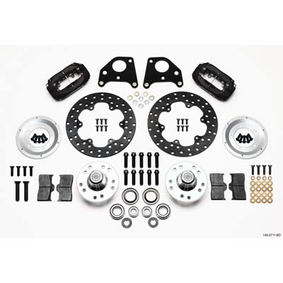 Wilwood Forged Dynalite Front Drag Race Disc Brake Kits 140-2711-BD