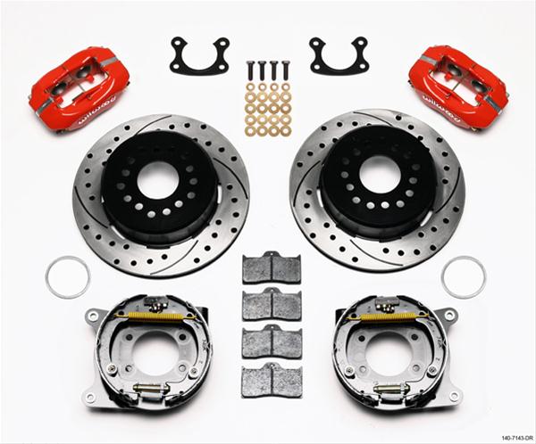 Wilwood Forged Dynalite Rear Drag Brake Kits 140-7143-DR