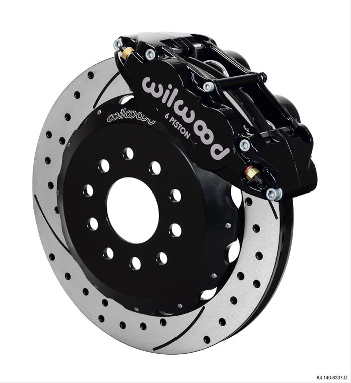 Wilwood Forged Narrow Superlite 6R Big Brake Front Brake Kits 140-8337-D