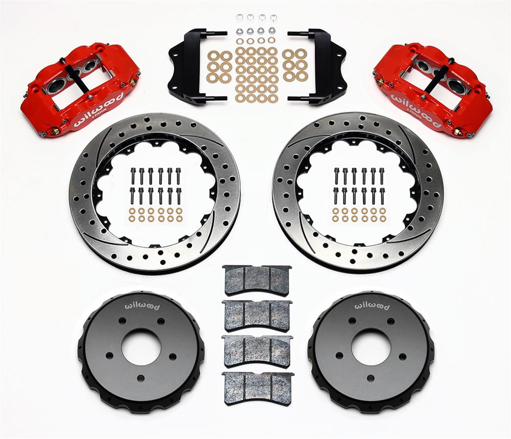 Wilwood Forged Narrow Superlite 6R Big Brake Front Brake Kits 140-8753-DR