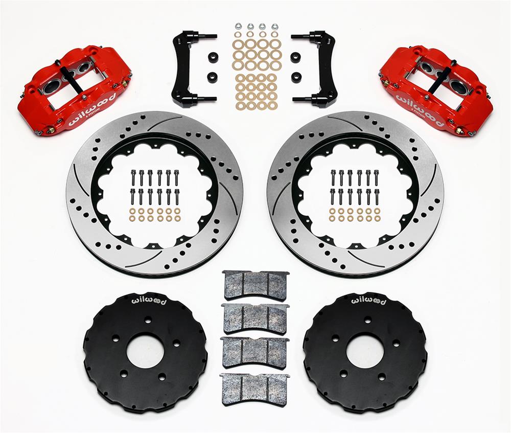 Wilwood Forged Narrow Superlite 6R Big Brake Front Brake Kits 140-8922-DR