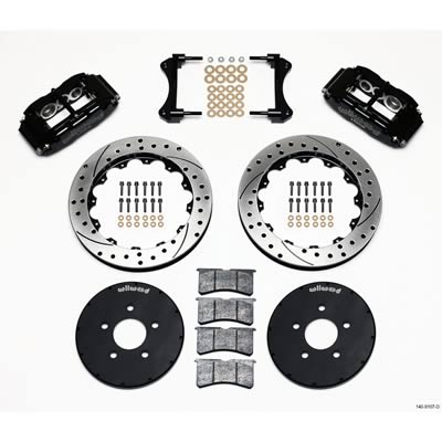 Wilwood Forged Narrow Superlite 6R Big Brake Front Brake Kits 140-9107-D