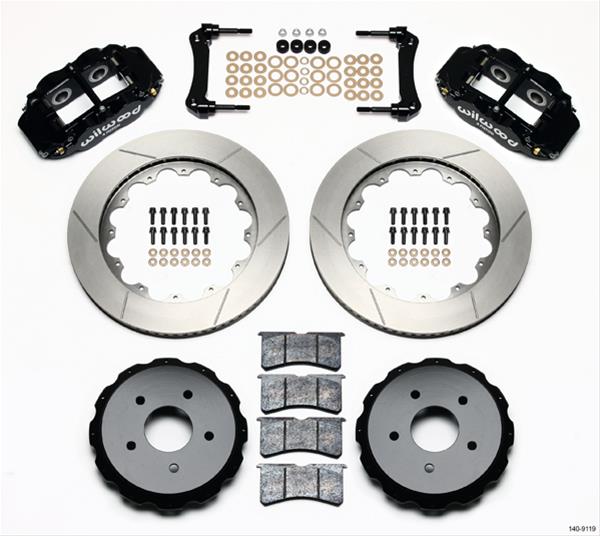 Wilwood Forged Narrow Superlite 4R Big Brake Rear Parking Brake Kits 140-9119-D