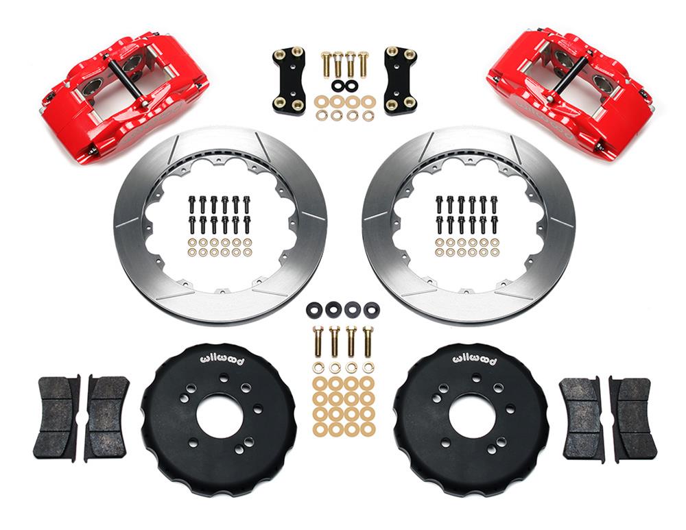 Wilwood Forged Superlite 4 Big Brake Front Disc Brake Kits 140-9194-R