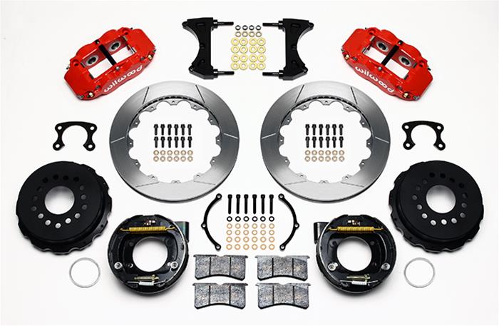 Wilwood Forged Narrow Superlite 4R Big Brake Rear Parking Brake Kits 140-9218-R