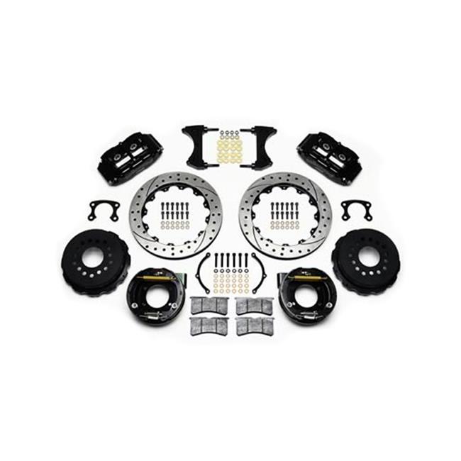 Wilwood Forged Narrow Superlite 4R Big Brake Rear Parking Brake Kits 140-9219-D