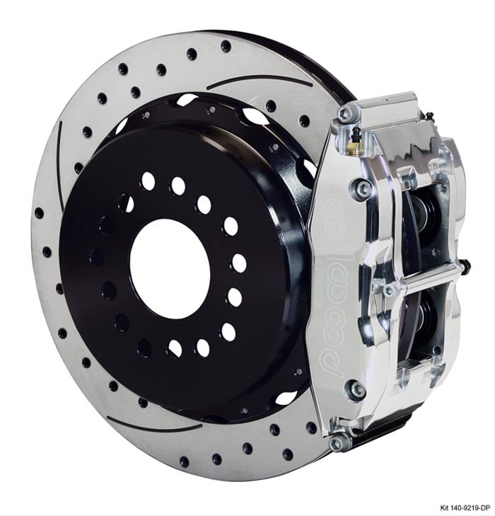 Wilwood Forged Narrow Superlite 4R Big Brake Rear Parking Brake Kits 140-9219-DP