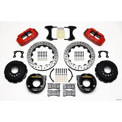 Wilwood Forged Narrow Superlite 4R Big Brake Rear Parking Brake Kits 140-9219-DR