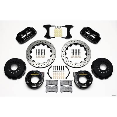 Wilwood Forged Narrow Superlite 4R Big Brake Rear Parking Brake Kits 140-9221-D