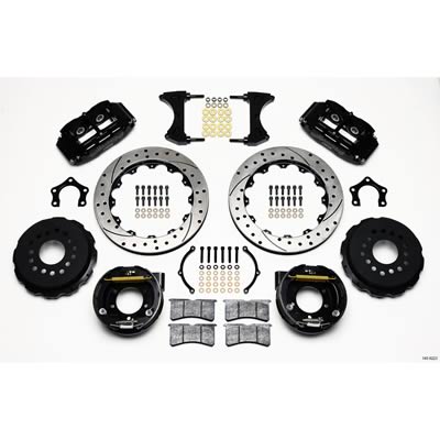 Wilwood Forged Narrow Superlite 4R Big Brake Rear Parking Brake Kits 140-9223