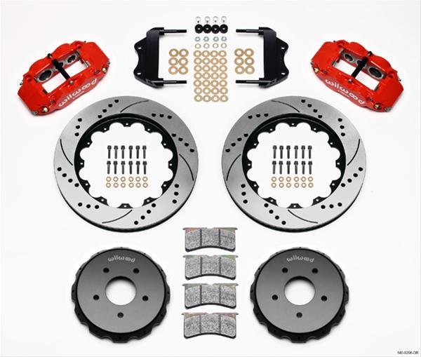 Wilwood Forged Narrow Superlite 6R Big Brake Front Brake Kits 140-9296-DR