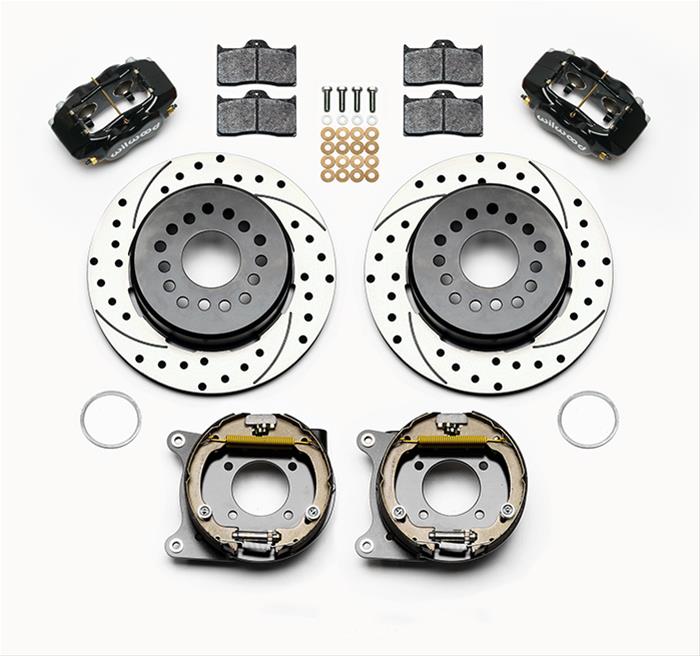 Wilwood Forged Dynalite Pro Series Rear Disc Parking Brake Kits 140-9315-D