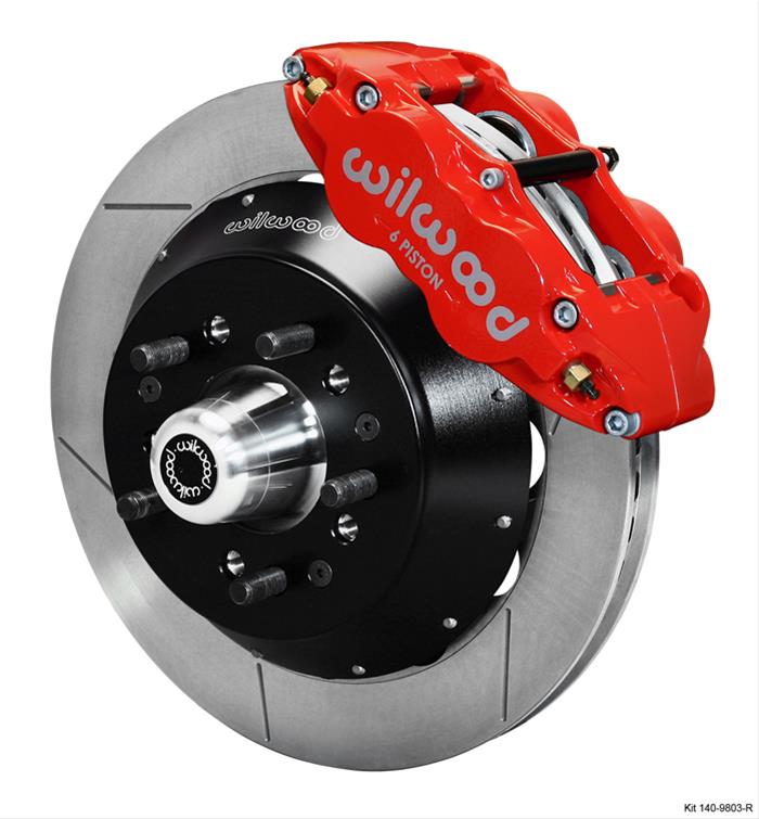 Wilwood Forged Narrow Superlite 6R Big Brake Front Brake Kits 140-9802-R