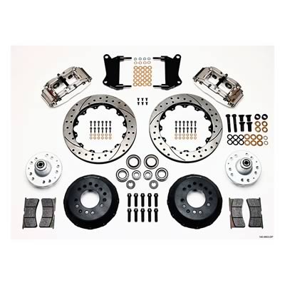 Wilwood Forged Narrow Superlite 6R Big Brake Front Brake Kits 140-9803-DP