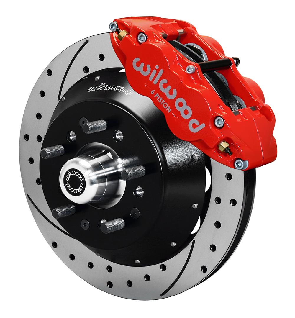 Wilwood Forged Narrow Superlite 6R Big Brake Front Brake Kits 140-9804-DR