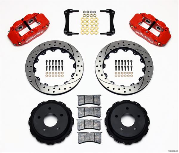 Wilwood Forged Narrow Superlite 4R Big Brake Rear Parking Brake Kits 140-9830-DR
