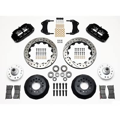 Wilwood Forged Narrow Superlite 6R Big Brake Front Brake Kits 140-9919-D