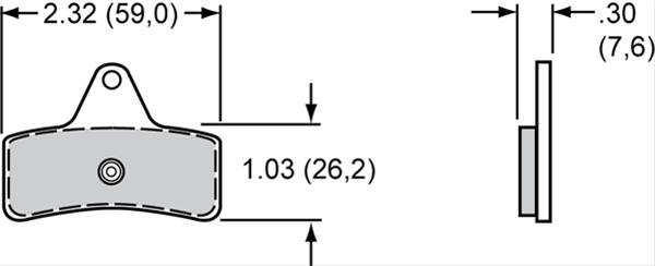 Wilwood Sintered Metallic Brake Pads 150-5602K