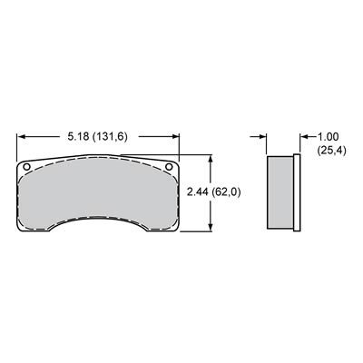 Wilwood Disc Brakes Brake Pads 15A-10154K