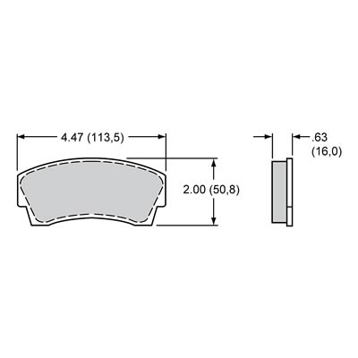 Wilwood Disc Brakes Brake Pads 15A-5936K