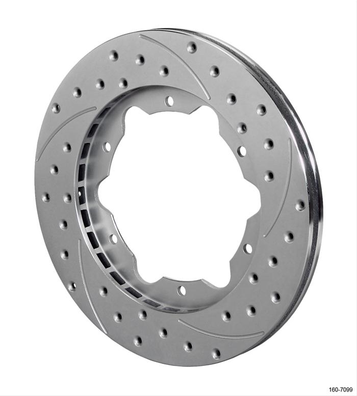 Wilwood SRP Drilled Performance Brake Rotors 160-7099