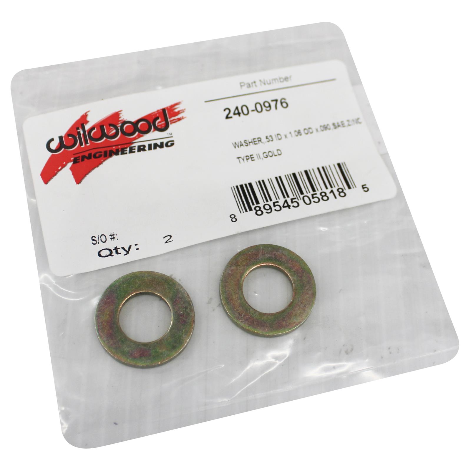 Wilwood Brake Kit Replacement Hardware 240-0976