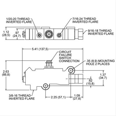 Wilwood Brake Proportioning Valves 260-11322