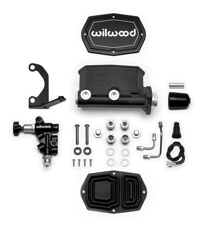 Wilwood Aluminum Tandem Compact Master Cylinder Kits 261-14964-BK
