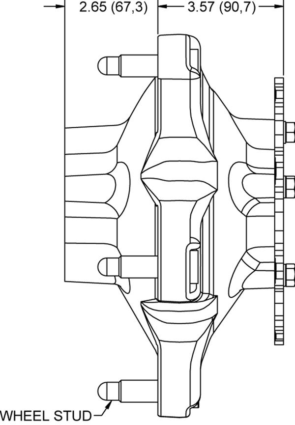 Wilwood Disc Brakes Wheel Hubs 270-17461C