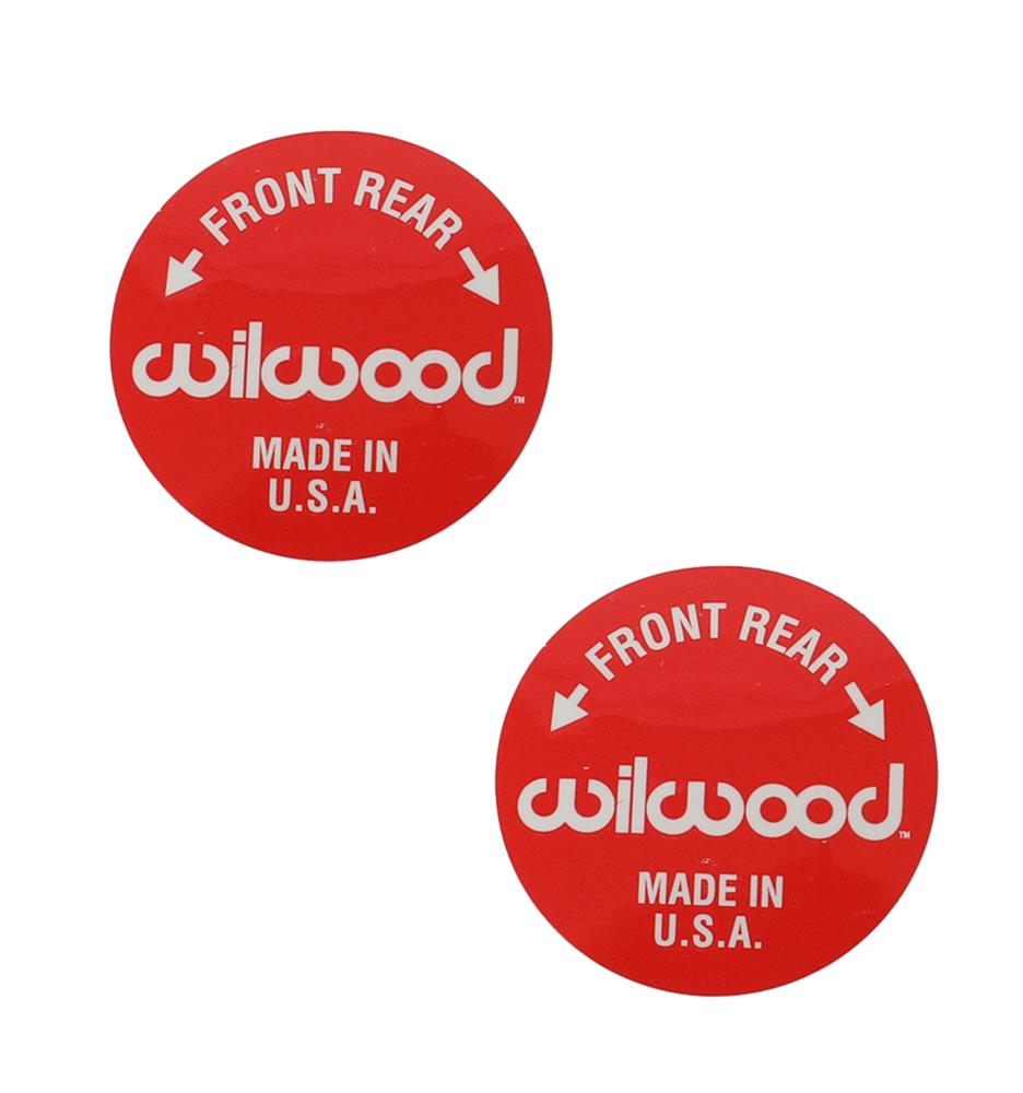 Wilwood Brake Proportioning Valve Decals 400-4979