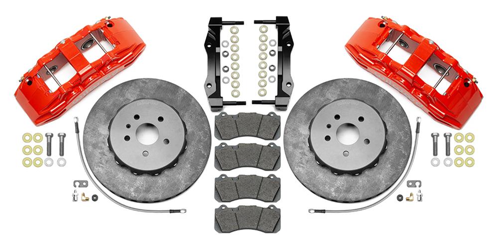 Wilwood SX6R WCCB Carbon-Ceramic Big Brake Front Brake Kits 140-15434-CSICR