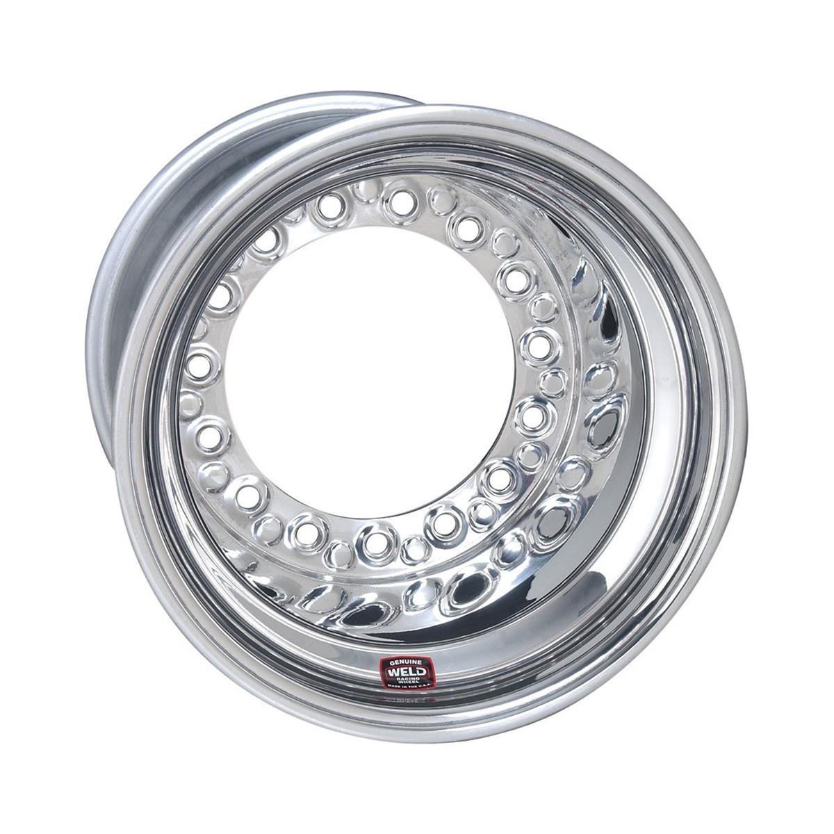 Weld Racing Wide 5 XL Beadlock Polished Wheels 559-5226M