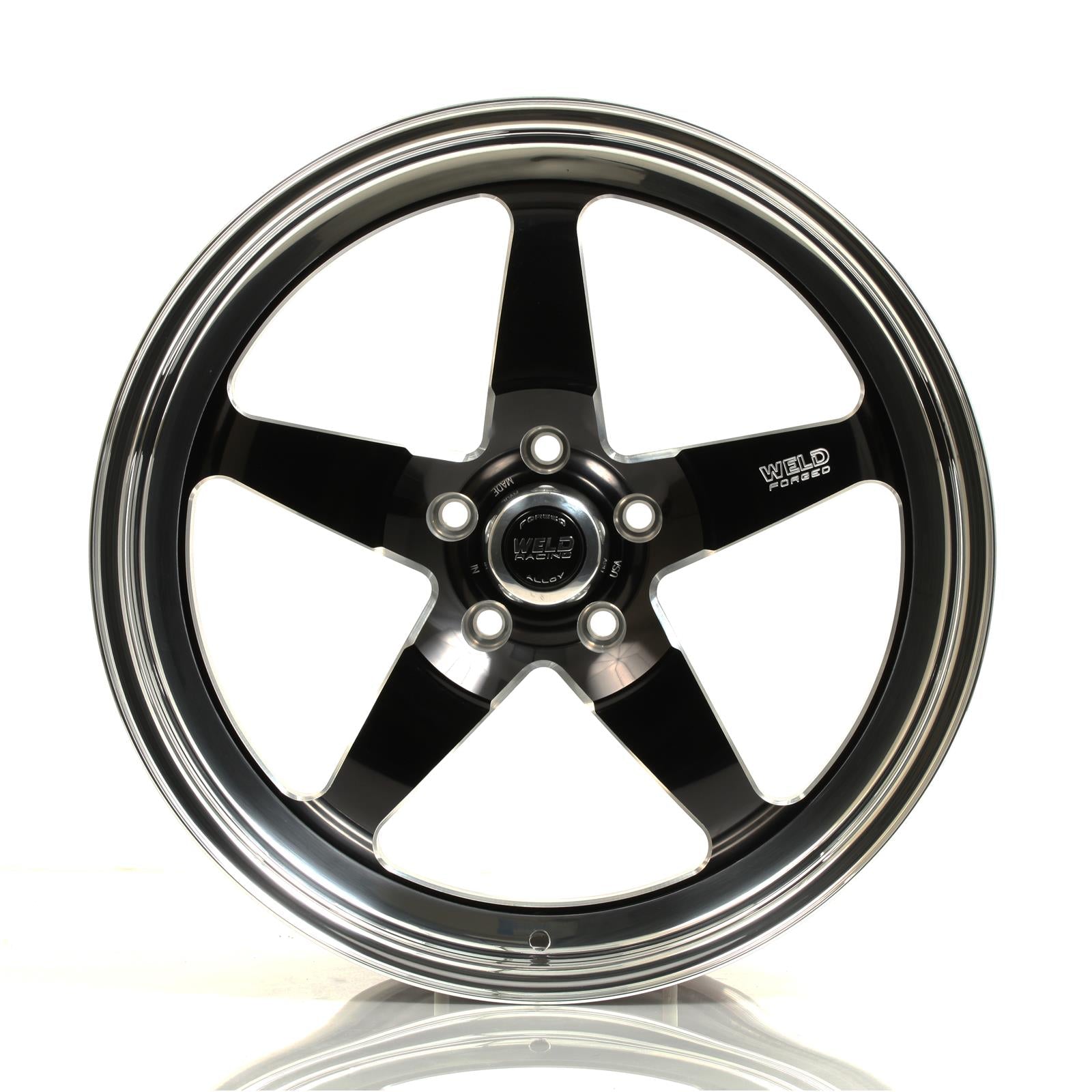 Weld Racing RT-S S71 Forged Aluminum Black Anodized Wheels 71HB0105N73A