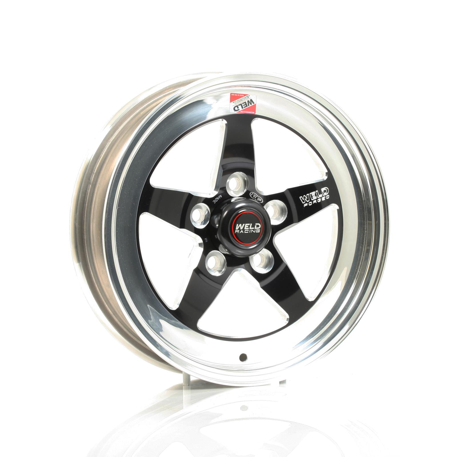 Weld Racing RT-S S71 Forged Aluminum Black Anodized Wheels 71LB-504A25A